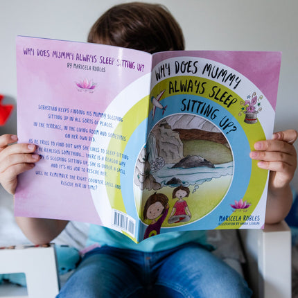 Illustrated Book "Why does mummy always sleep sitting up?"